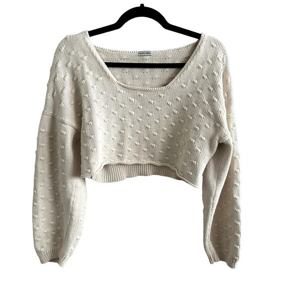Rachel Comey Crop Sweater Cream - Picture 2 of 5